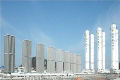 舟山藍焰北島新港工業(yè)基地液化天然氣站安裝工程